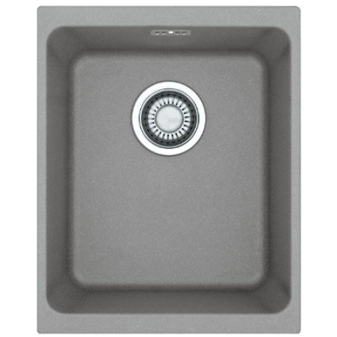 Franke KBG110-34 Kubus 花崗岩 檯底 單昇盆 (灰色)